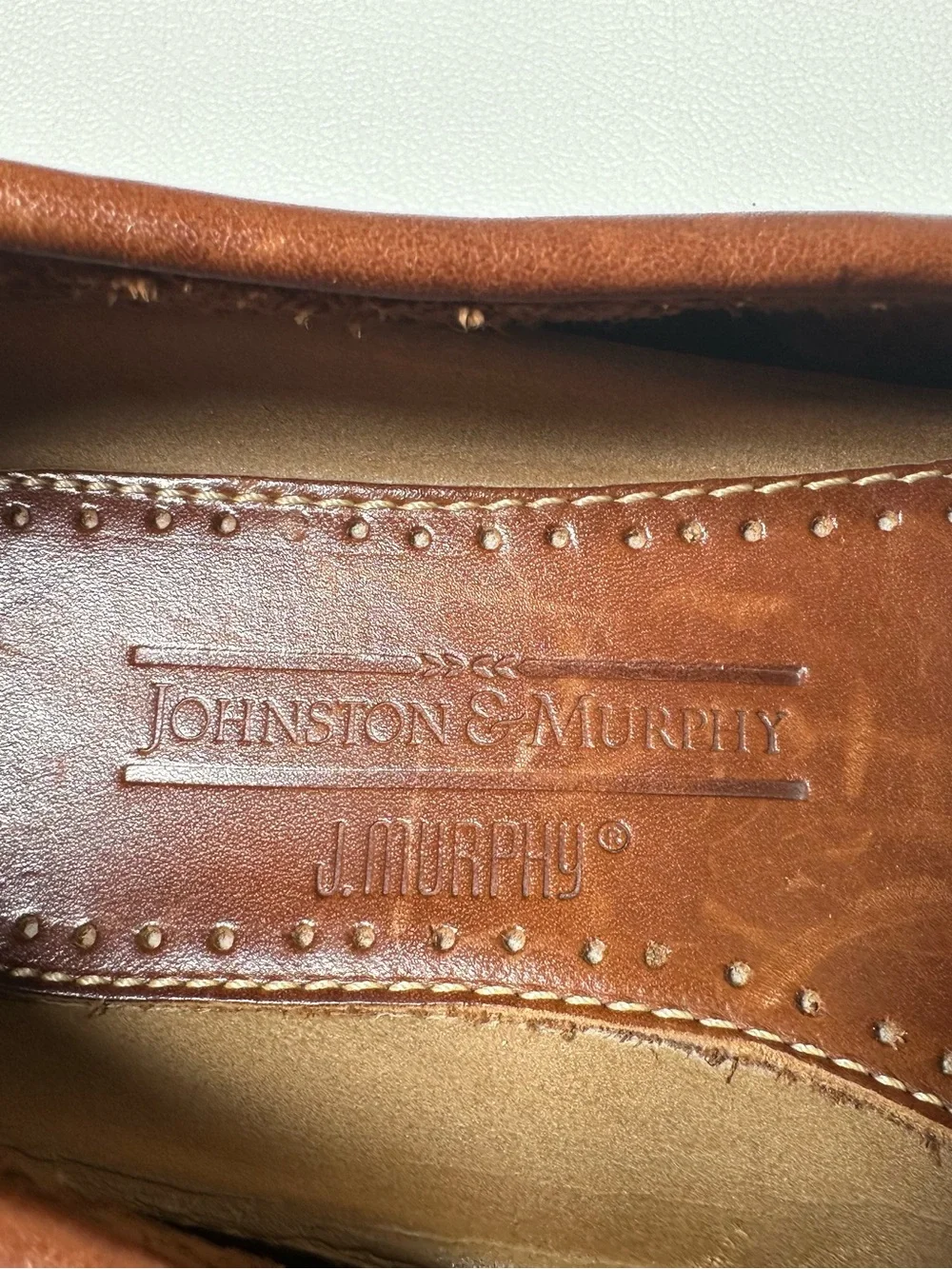 Johnston & Murphy Leather Tassel Loafers